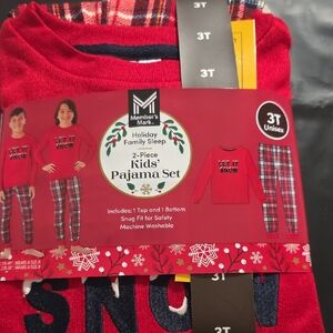 Member's Mark Red Kids Pajama Set